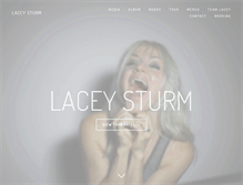 Tablet Screenshot of laceysturm.com